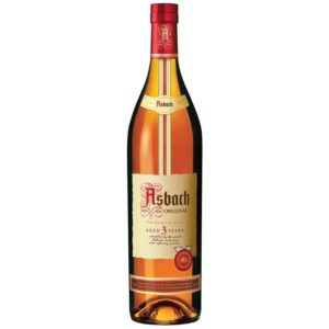 Bottle of Asbach Uralt Brandy