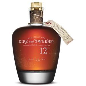 Bottle of Kirk and Sweeney 12 Year Old Rum